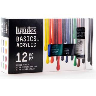 Basics Acrylfarben Set 12x22ml - Mehrfarbig
