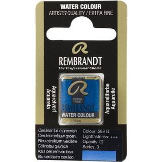 Rembrandt Løse Akvarelbrikker Cerul. Blue Gre (598)