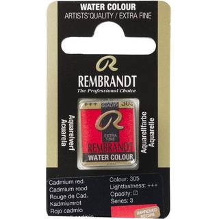 Rembrandt Løse Akvarelbrikker Cadmium Red (305)