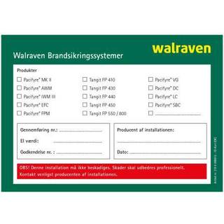 Bis Pacifyre Id-Klistermærke Dk Walraven