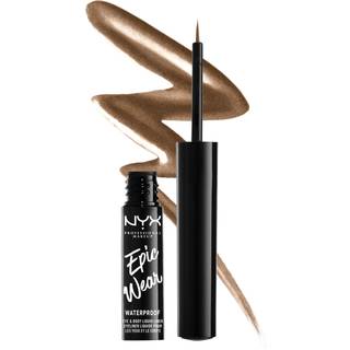 NYX PROFESSIONAL MAKEUP Epic Wear Metallic Liquid Liner Brown Metal