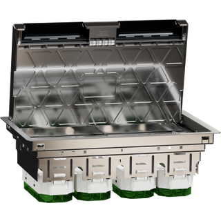Schneider Gulvboks-xl 12 modul metal