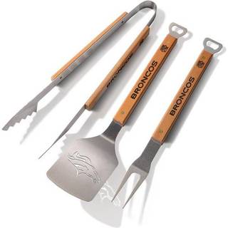 Youthefan NFL Denver Broncos Classic Series 3-stykke BBQ Set rustfrit st?l 22 """" X 9 """"