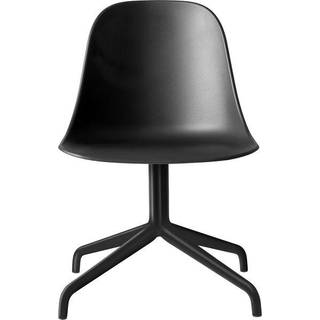 Audo Copenhagen Harbour Swivel Side Chair Black - Stole Polypropylen Sort - 71106-002814