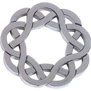 Hanayama Level 4 Cast Metal Brain Teaser Puzzle - Coaster