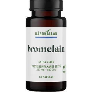 Närokällan Bromelain, 60 kapsler
