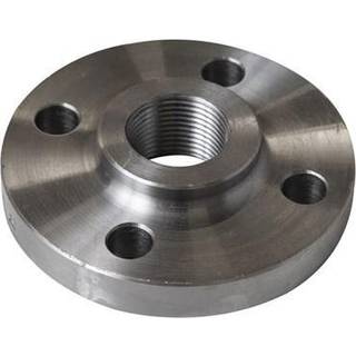 Gevindflange Sort 1/2"