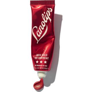 Lanolips Rose Gold 101 Salve - Natural Lanolin -fugtighedscreme med r?dme farve farver til l?ber + kinder - langvarig fugtgivende balsam + farvet