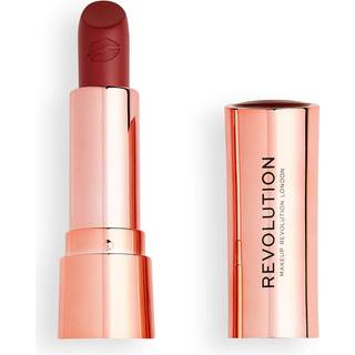 Revolution Satin Kiss Lipstick Rosé Muted Red
