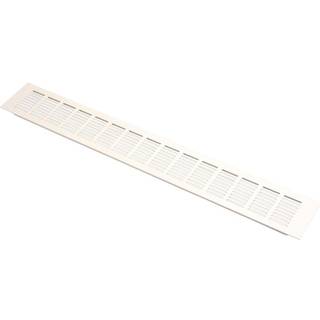 Fresh luftrist, hvid, 400 x 100 mm