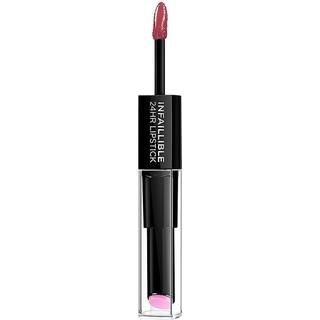 L’Oréal Paris Infallible 24H Langtidsholbar læbestift og læbeglans 2-i-1 Skygge 213 Toujours Teaberry 5,7 g - 5,7 g