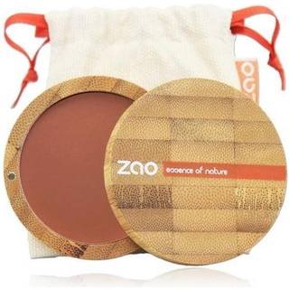 Zao Ansigt Rouge & Highlighter Bamboo Compact Blush No. 321 Brown Orange 9 g () - 9 g