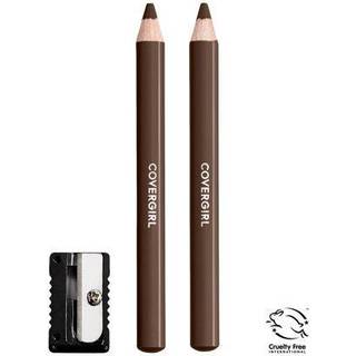 Covergirl Professional Brow & Eye Makers Brow Shaper & Eyeliner Midnight Black 500 .06 Oz (Pack of 3)