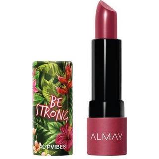 Almay Lip Vibes Lipstick med vitamin E Oil & Shea Butter Matte Finish Hypoallergenisk V?r st?rk 0,14 oz