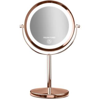 Gillian Jones Bordspejl med LED-lys og touchfunktion - Rosegold (U)