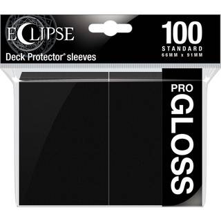 UP - Standard Sleeves - Gloss Eclipse - Jet Black (100 Sleeves)