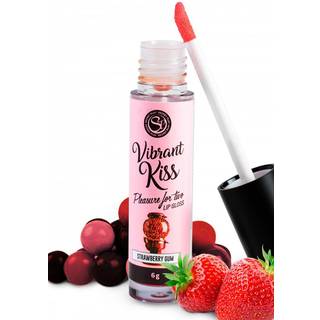 Secret Play Vibrant Kiss Lip Gloss Strawberry Gum 6g