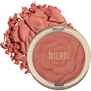 Milani Rose Powder Blush - Wild Rose (0,6 ounce) Grusomhedsfri r?dme - Form kontur og fremh?v ansigt med mat eller skinnende farve