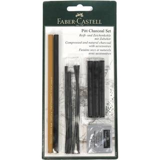 Pitt tegnekul/charcoal set