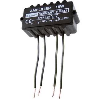 Kemo M033N Mono-forstærker Byggemodul 9 V/DC, 12 V/DC,