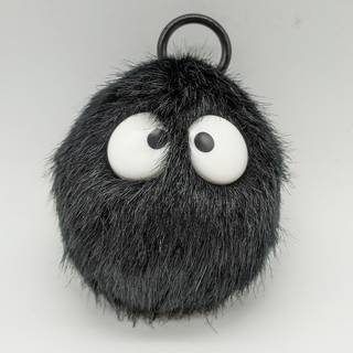 STUDIO GHIBLI - Soot Sprite - Vibrating Plush 7cm