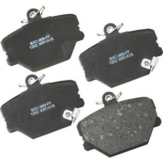 Bendix Premium SBC1252 keramiske bremseklodser foran til Smart Cabrio 2005-2004 City-Coupe 2004-2003 Crossblade 2004 Fortwo 2016-2005 Roadster 20