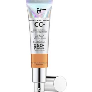 Det kosmetik din hud, men bedre CC creme tan (W) - Farve korrektion af fløde fløde fuld dækning Foundation Hydrating Serum & SPF 50 Solcreme - Na
