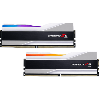 G.Skill Trident Z5 RGB DDR5-5200 - 32GB - CL40 - Dual Channel (2 pcs) - Intel XMP - Sølv med RGB