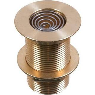 Bordgennemføring med fjeder si Guidi Thru-Hull Spiral Spring, messing, 3/4" G (BSP), messingfarvet