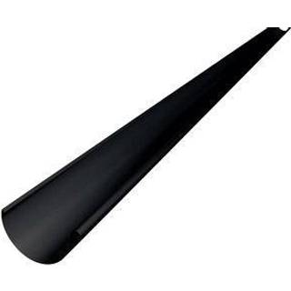 Prefa tagrende alu sort 11'' 280 1/2 rund meterpris