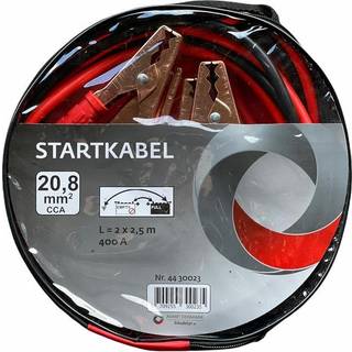 Avant startkabelsæt isoleret, 21 mm², 400A, 2,5 meter