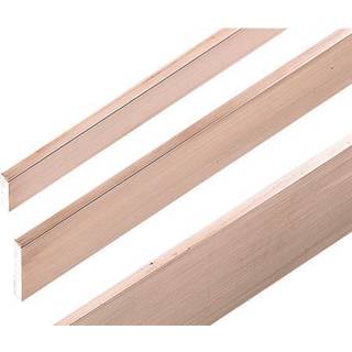 Kobber cu flad 5x40 længde 4M