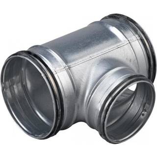 Ventilations T-stykke Ø 160 mm med Ø 125 mm gren
