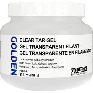 Golden Acryl Med 32 oz klar targel