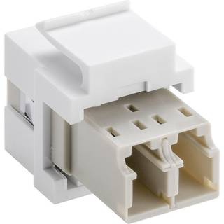 Keystone fiberoptisk adapter LC/LC hun | PRIS-MATCH