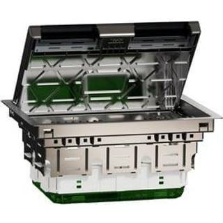 Schneider Gulvboks-l 8 modul metal