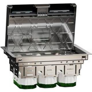 Schneider Gulvboks-l 6 modul metal