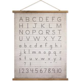 Kreativ co-op alfabet og numre væg d? Cor