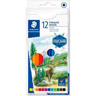 Staedtler farveblyant 12 stk. - assorterede farver (På lager i butik)