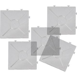 Perleplader - Kvadratiske (Bygbare) 10-Pak