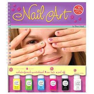 Klutz K580264 Nail Art Book Kit 8 """" Længde x 1,25 """" Bredde x 9 """" Højde