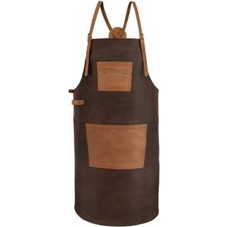 Petromax Buffalo Leather Apron With Cross Back St - Køkkenredskaber