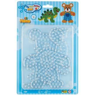 Hama Maxi, stiftpladesæt, bamse/dinosaur [Levering: 1-2 dage]