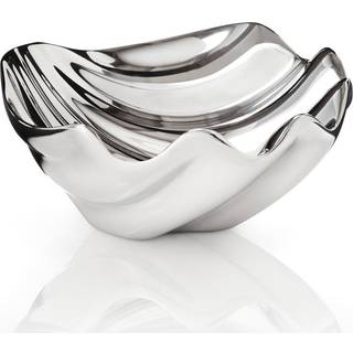 Nambe - Home Decor Collection - Oceana Sea Shell Dip Bowl - M?linger p? 4,5 """" X 4 """" X 1,5 """" - lavet med Nambe Alloy - designet af Wei Young