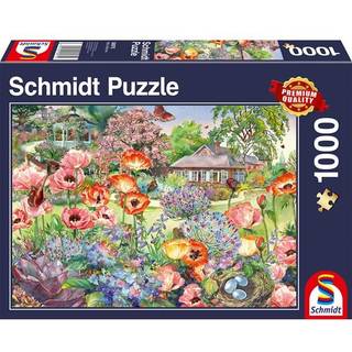 Schmidt Puzzle - Blooming garden (1000 pieces) Floor