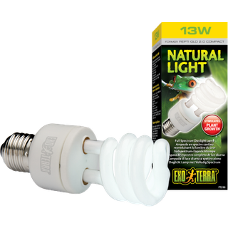 ExoTerra natural light, 13 watt. E27