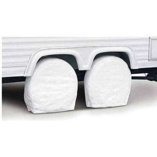 Klassisk tilbeh?r 76270 RV Wheel Cover Pair White 40 """" - 42 """" Hjuldiameter