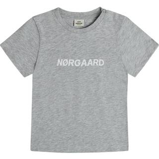 Mads Nørgaard Grey Melange T-shirt Taurus