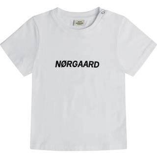 Mads Nørgaard Taurus T-shirt Hvid Med Sort Logo