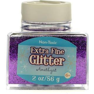 Sulyn Extra Fine Amethyst Purple Glitter Stabler Jar 2 Ounces Ikke-giftig stable og genanvendelige krukke Flere slot?bninger til let dispensering